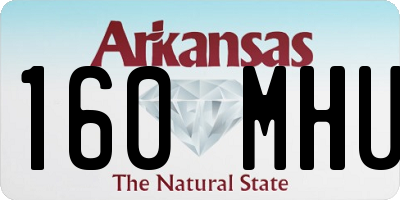 AR license plate 160MHU