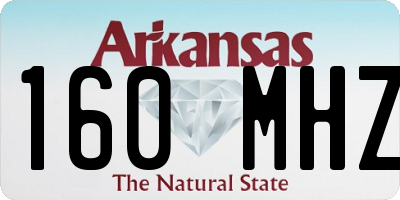 AR license plate 160MHZ