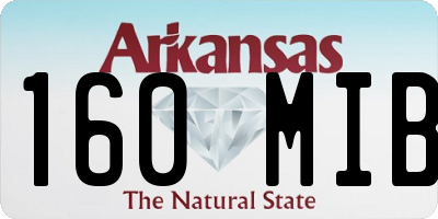 AR license plate 160MIB