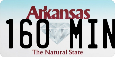 AR license plate 160MIN