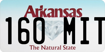 AR license plate 160MIT