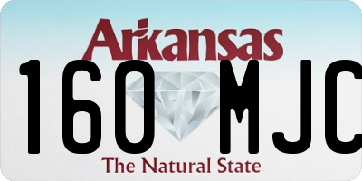 AR license plate 160MJC