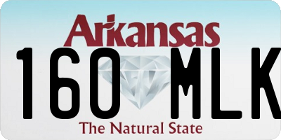 AR license plate 160MLK