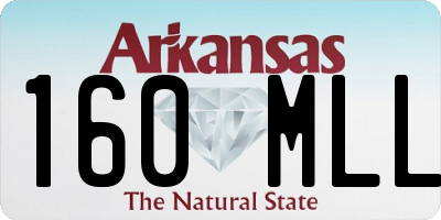 AR license plate 160MLL