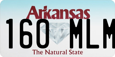 AR license plate 160MLM
