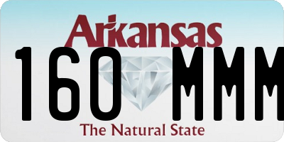 AR license plate 160MMM