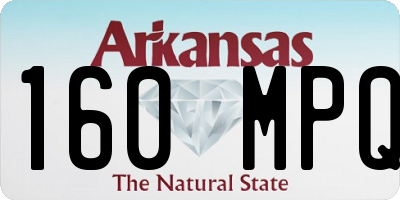 AR license plate 160MPQ