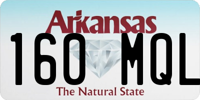 AR license plate 160MQL