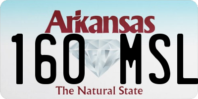 AR license plate 160MSL