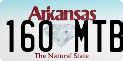 AR license plate 160MTB
