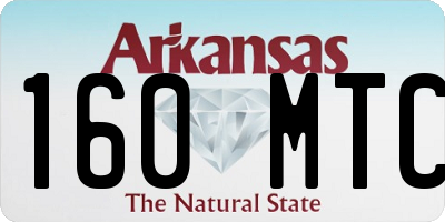 AR license plate 160MTC