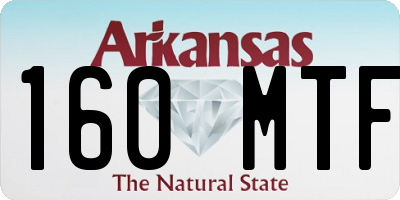 AR license plate 160MTF