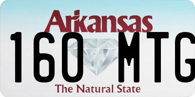 AR license plate 160MTG