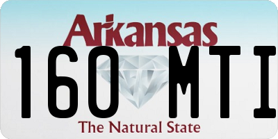 AR license plate 160MTI