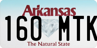 AR license plate 160MTK