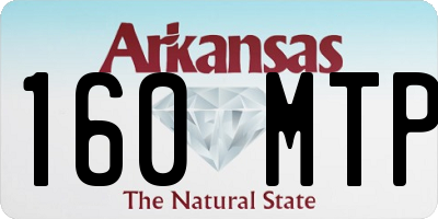 AR license plate 160MTP