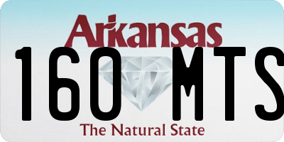 AR license plate 160MTS