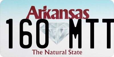AR license plate 160MTT