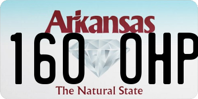AR license plate 160OHP