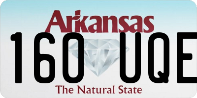 AR license plate 160UQE