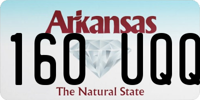 AR license plate 160UQQ