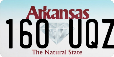 AR license plate 160UQZ