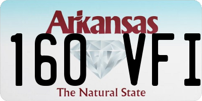 AR license plate 160VFI