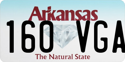 AR license plate 160VGA