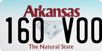 AR license plate 160VOO