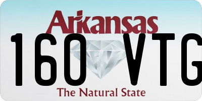 AR license plate 160VTG