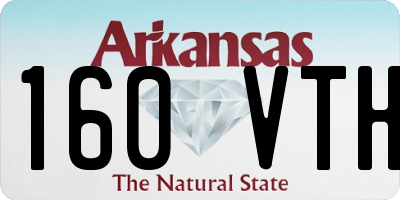 AR license plate 160VTH