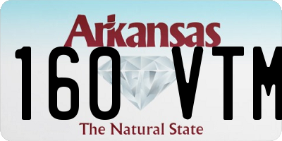 AR license plate 160VTM