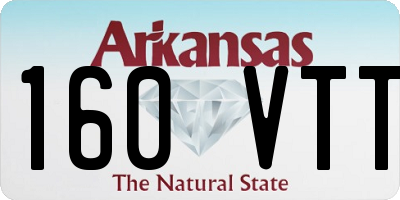 AR license plate 160VTT