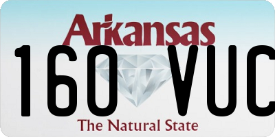 AR license plate 160VUC