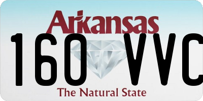 AR license plate 160VVC