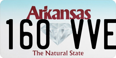 AR license plate 160VVE