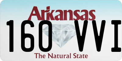 AR license plate 160VVI