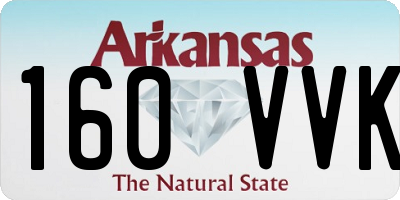 AR license plate 160VVK