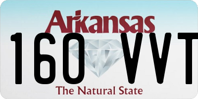 AR license plate 160VVT