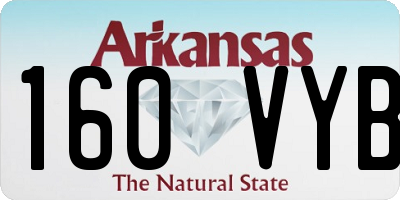 AR license plate 160VYB
