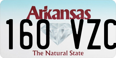 AR license plate 160VZC