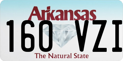AR license plate 160VZI