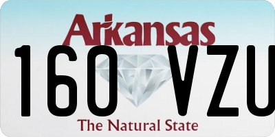 AR license plate 160VZU