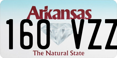 AR license plate 160VZZ