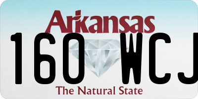 AR license plate 160WCJ