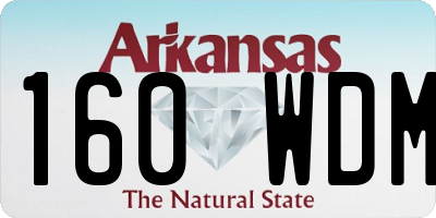AR license plate 160WDM