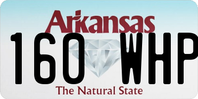 AR license plate 160WHP