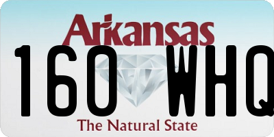 AR license plate 160WHQ