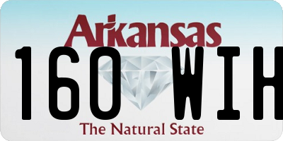 AR license plate 160WIH