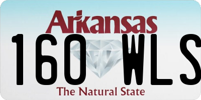 AR license plate 160WLS